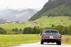 Mercury Cougar, Heckansicht, Ausfahrt