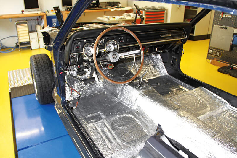 Mercury Cougar, Montagearbeiten