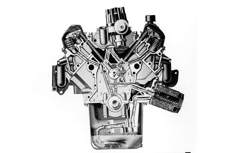 Mercury Cougar, Motor, Grafik