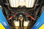 Mercury Cougar, Unterboden, Auspuffanlage