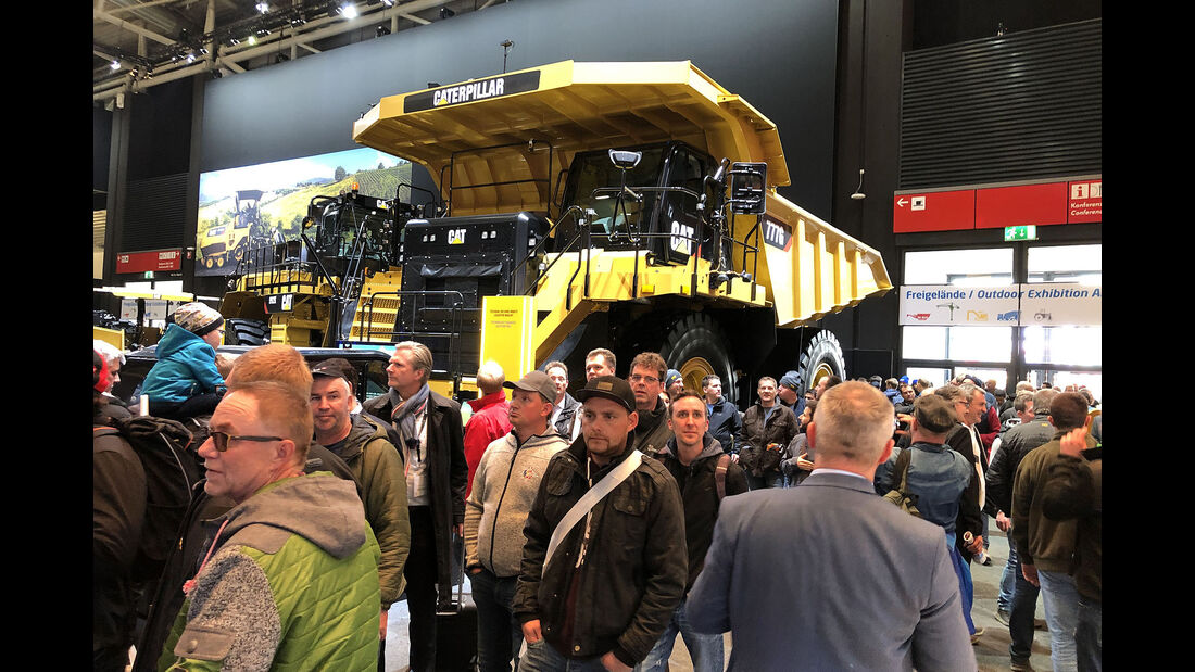 Messe Bauma München 2019: Die Größte Messe, Die Dicksten Maschinen ...