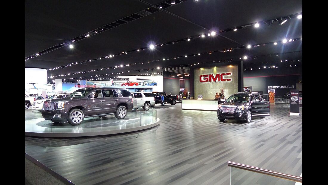 Messerundgang Detroit Motor Show 2014