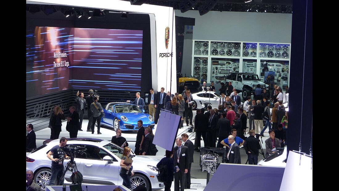 Messerundgang Detroit Motor Show 2014