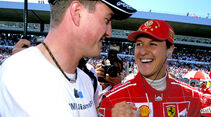 Michael & Ralf Schumacher - GP Deutschland 2002