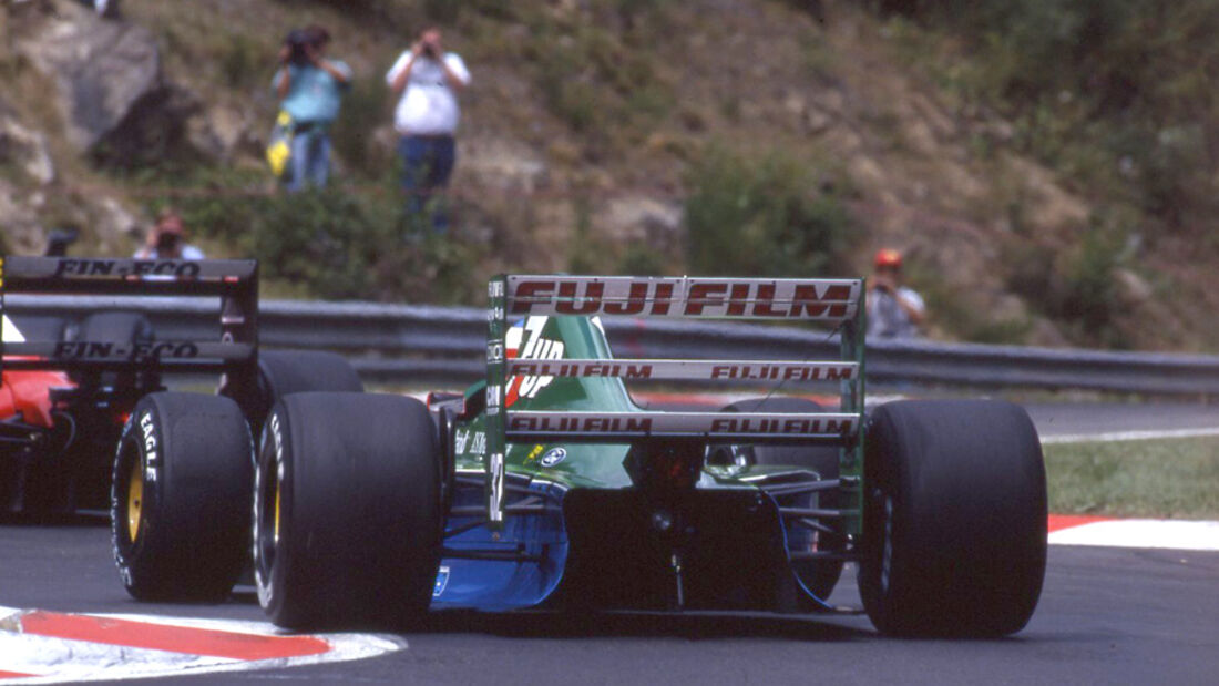 Michael Schumacher 1991 Spa GP Belgien Debüt