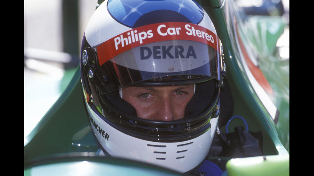 Michael Schumacher 1991 Spa GP Belgien Debüt