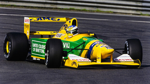 Michael Schumacher - Benetton-Ford - GP Belgien 1992 - Spa
