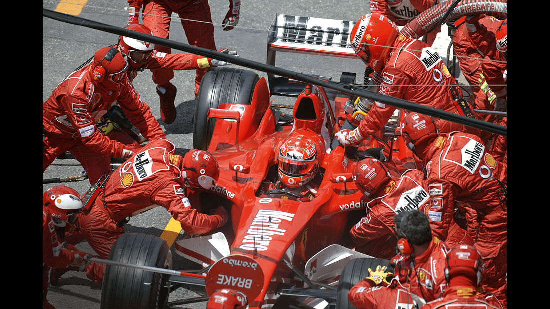 Michael Schumacher - Ferrari F2004 - Magny-Cours 2004