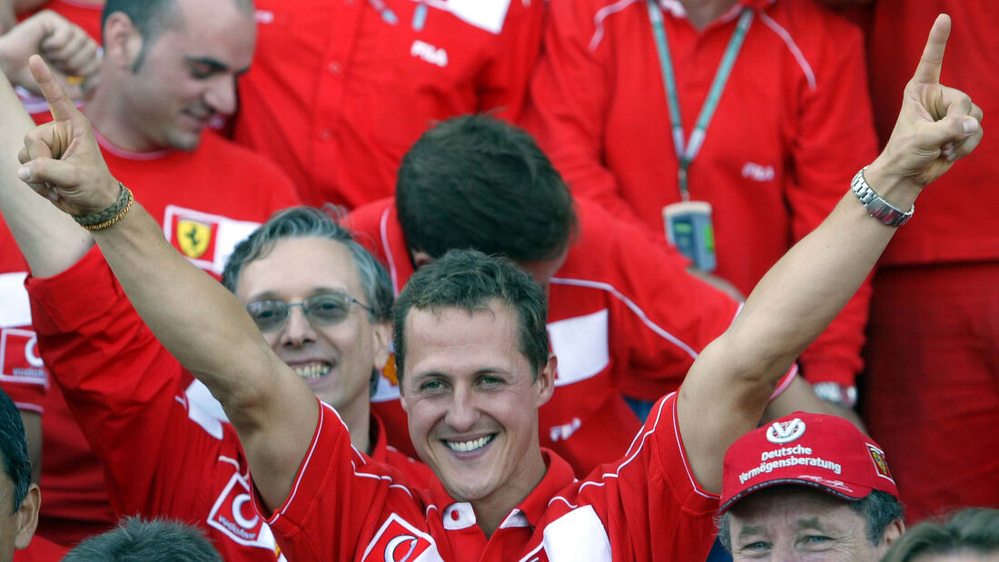 Michael Schumacher - Ferrari - GP Frankreich 2002 - Magny-Cours