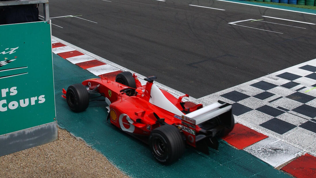 Michael Schumacher - Ferrari - GP Frankreich 2002 - Magny-Cours