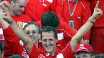 Michael Schumacher - Ferrari - GP Frankreich 2002 - Magny-Cours