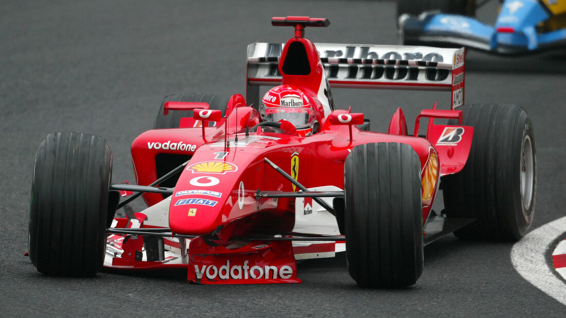 Michael Schumacher - Ferrari - GP Japan 2003 - Suzuka - Historie