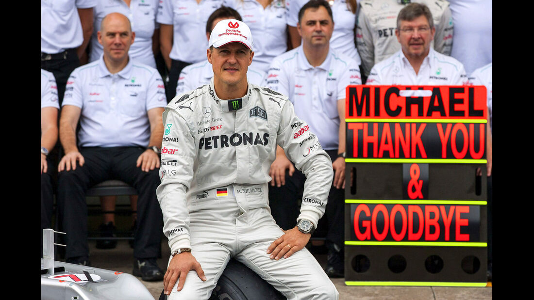 Michael Schumacher Formel 1 GP Brasilien 2012