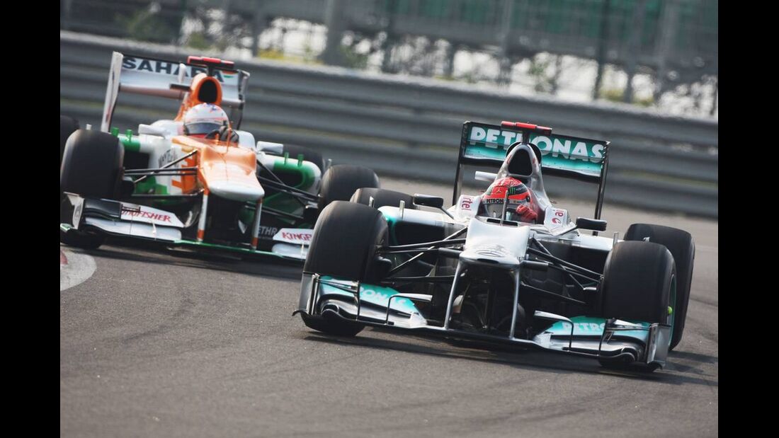 Michael Schumacher - Formel 1 - GP Indien - 27. Oktober 2012