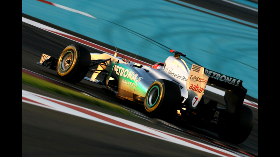 Michael Schumacher GP Abu Dhabi 2011
