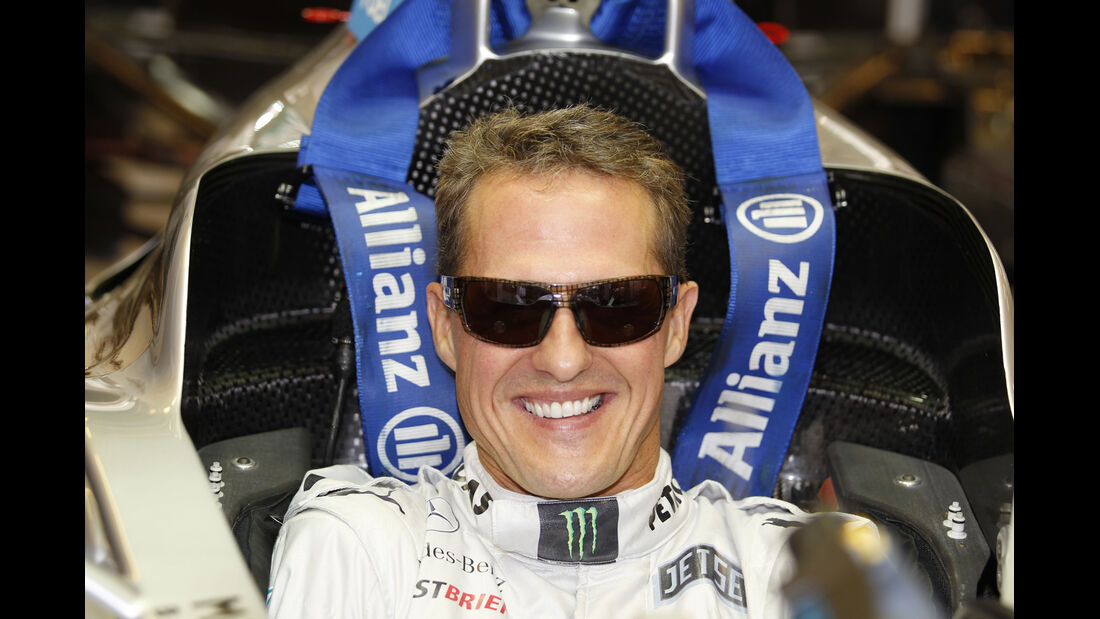 Michael Schumacher GP Abu Dhabi 2012