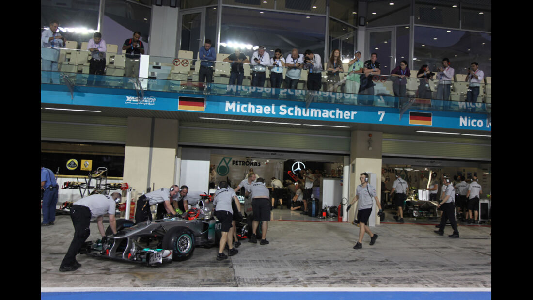 Michael Schumacher - GP Abu Dhabi - Qualifying - 12.11.2011