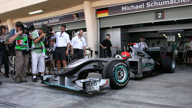 Michael Schumacher GP Bahrain 2010