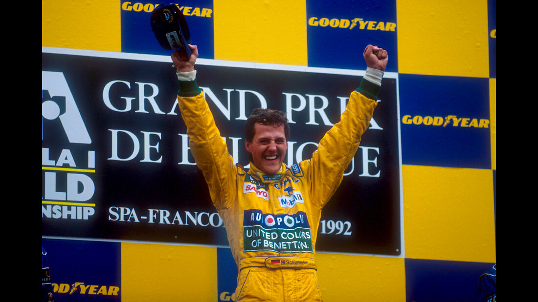 Michael Schumacher - GP Belgien 1992
