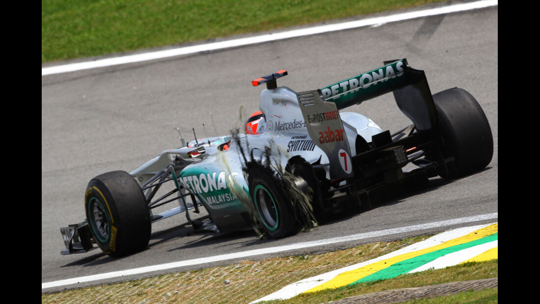Michael Schumacher GP Brasilien 2011