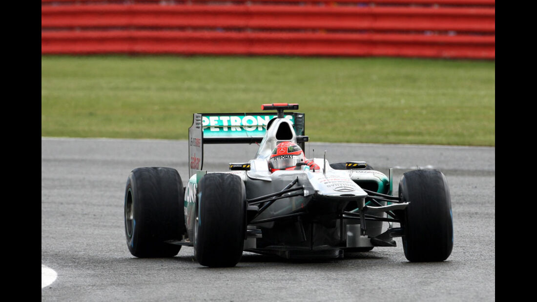 Michael Schumacher GP England 2011 Rennen