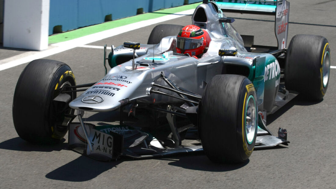 Michael Schumacher GP Europa Crashs 2011