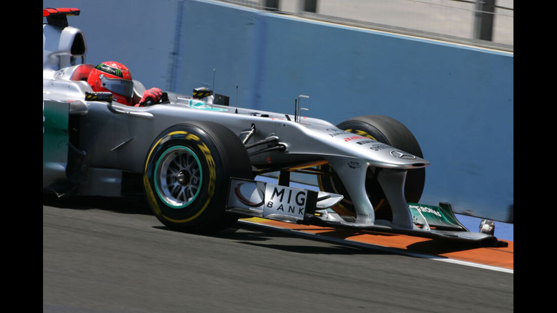 Michael Schumacher GP Europa Valencia 2011