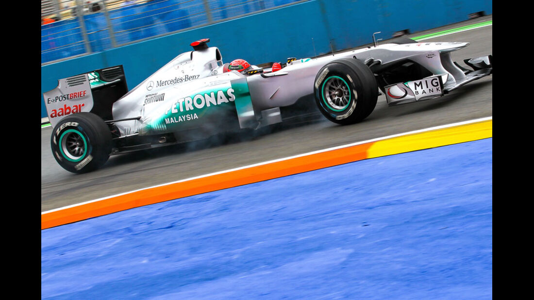 Michael Schumacher - GP Europa Valencia 2011