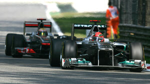 Michael Schumacher GP Italien Monza 2011