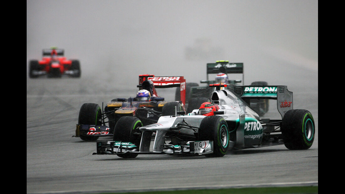 Michael Schumacher GP Malaysia 2012