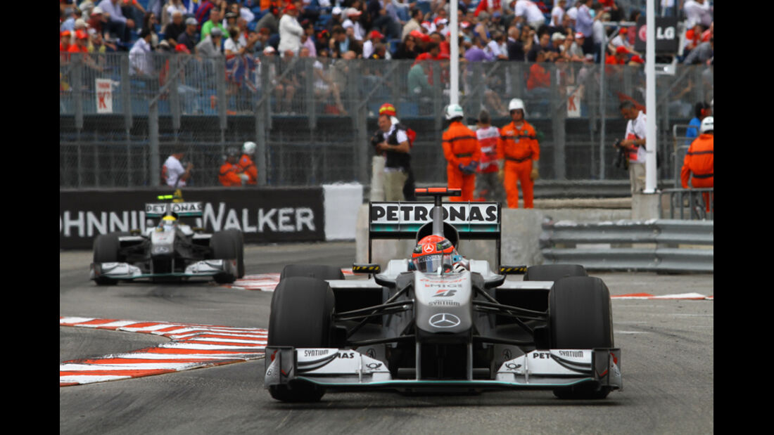 Michael Schumacher GP Monaco 2010