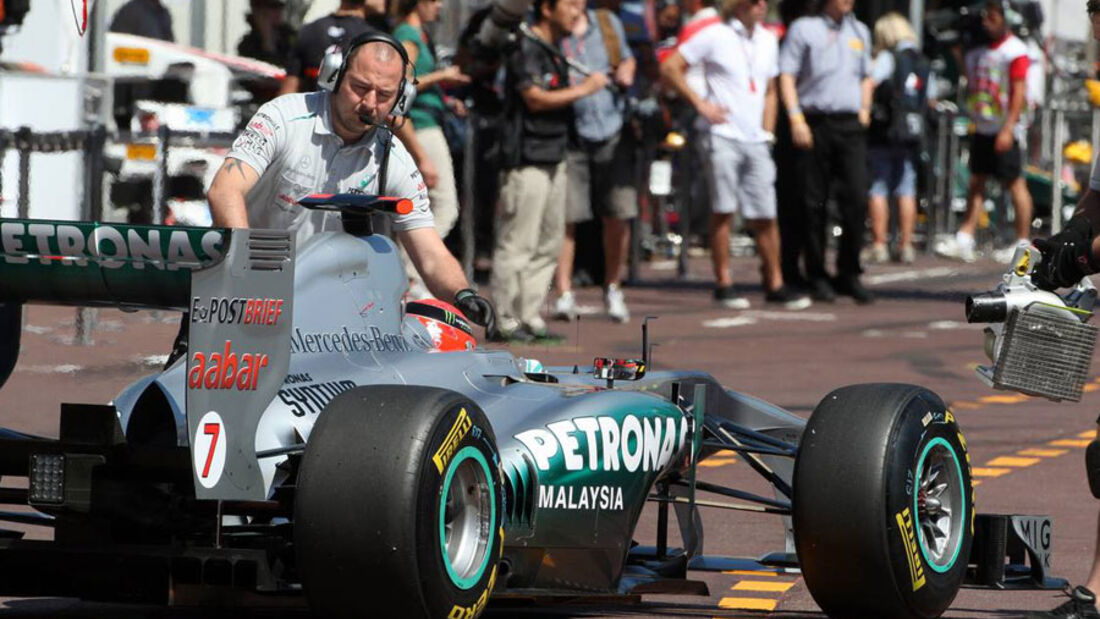 Michael Schumacher GP Monaco 2011