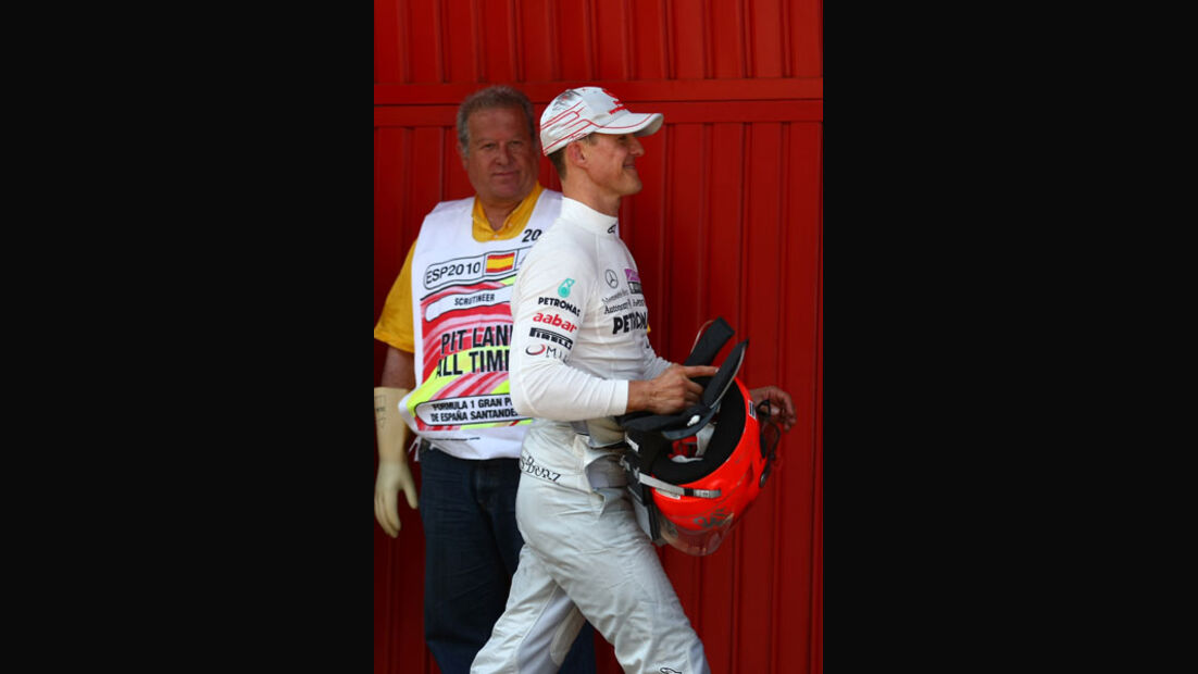 Michael Schumacher GP Spanien 2011