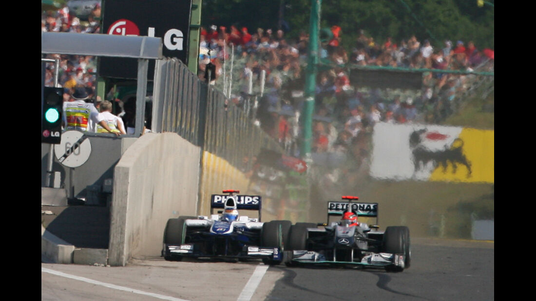 Michael Schumacher GP Ungarn 2010