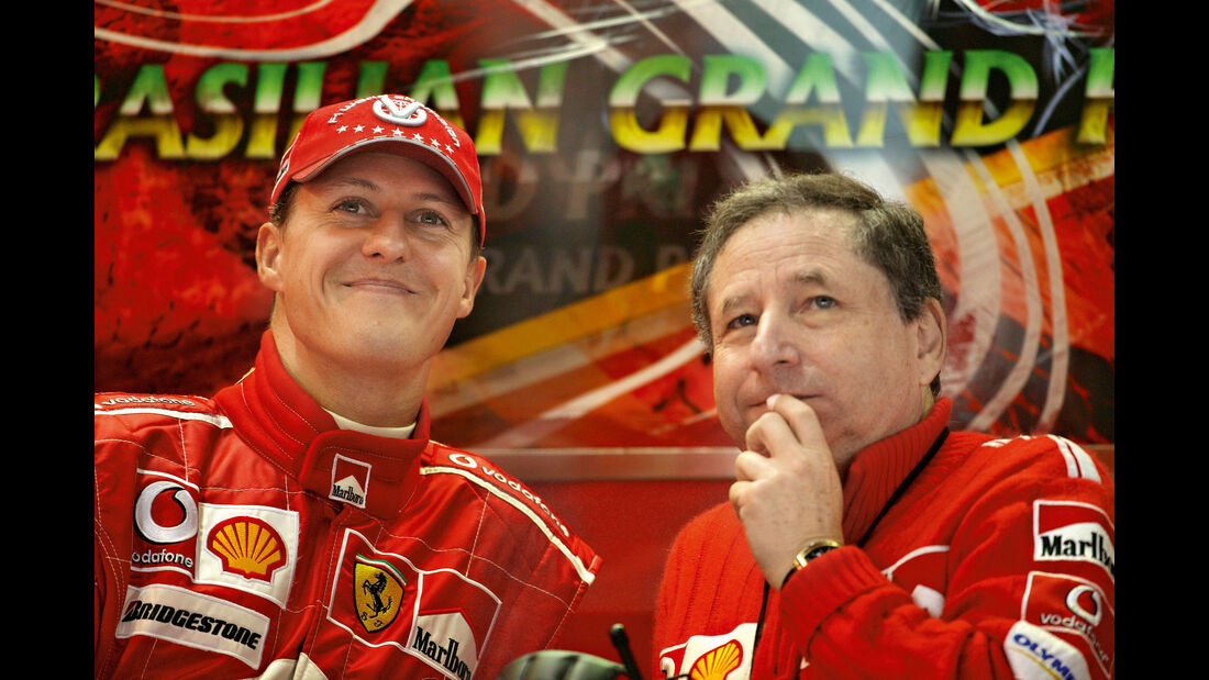 Michael Schumacher - Jean Todt - Ferrari 