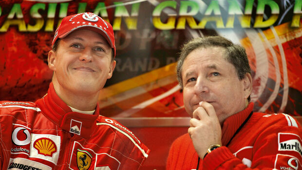 Michael Schumacher - Jean Todt - Ferrari 