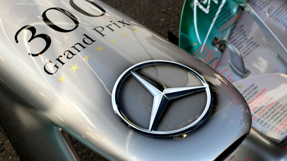 Michael Schumacher - Mercedes - 300 Grand Prix-Feier - Formel 1 - GP Belgien - Spa-Francorchamps - 1. September 2012