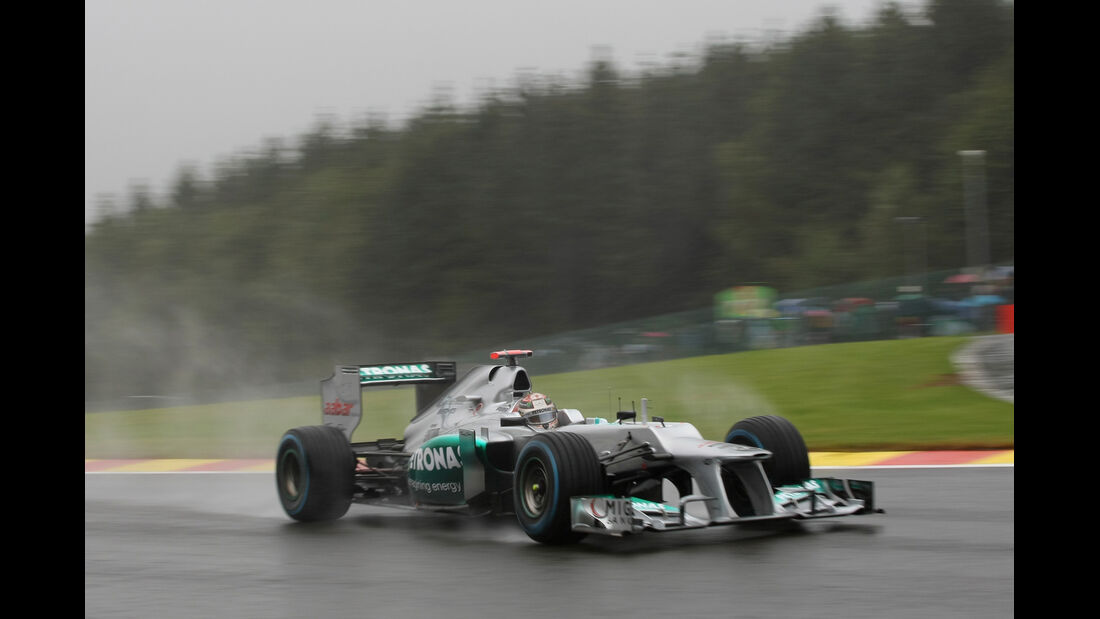 Michael Schumacher - Mercedes - Formel 1 - GP Belgien - Spa-Francorchamps - 31. August 2012