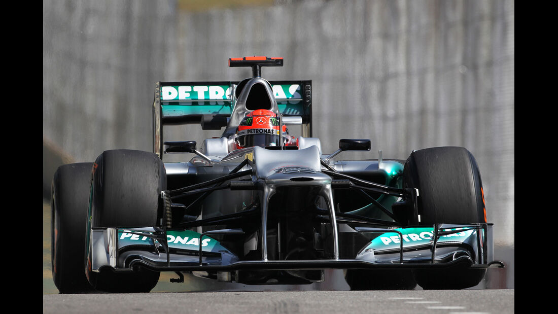 Michael Schumacher - Mercedes - Formel 1 - GP Brasilien - Sao Paulo - 23. November 2012