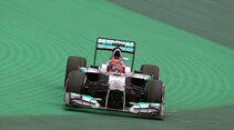 Michael Schumacher - Mercedes - Formel 1 - GP Brasilien - Sao Paulo - 24. November 2012
