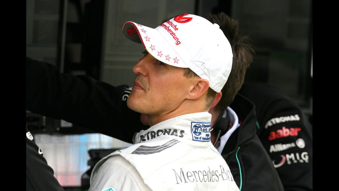 Michael Schumacher - Mercedes - Formel 1 - GP England - Silverstone - 7. Juli 2012