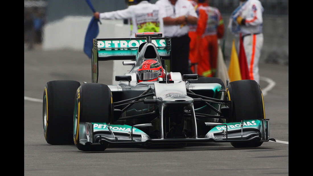 Michael Schumacher - Mercedes - Formel 1 - GP Kanada 2012 - 8. Juni 2012