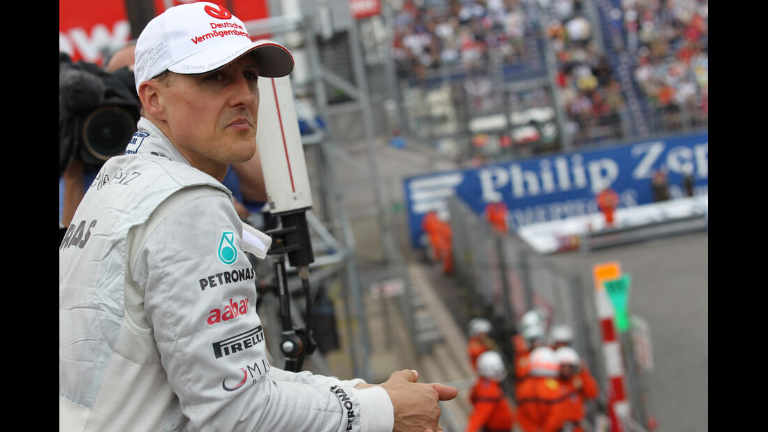 Michael Schumacher - Mercedes - Formel 1 - GP Monado - 24.Mai 