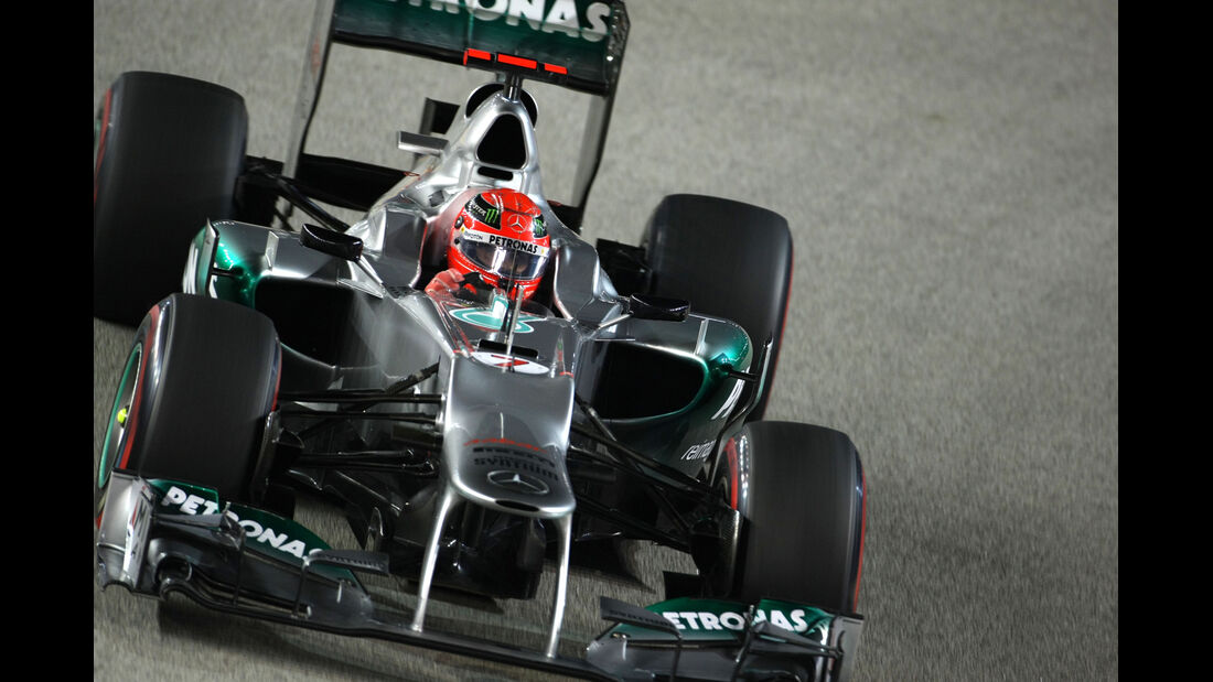 Michael Schumacher - Mercedes - Formel 1 - GP Singapur - 22. September 2012