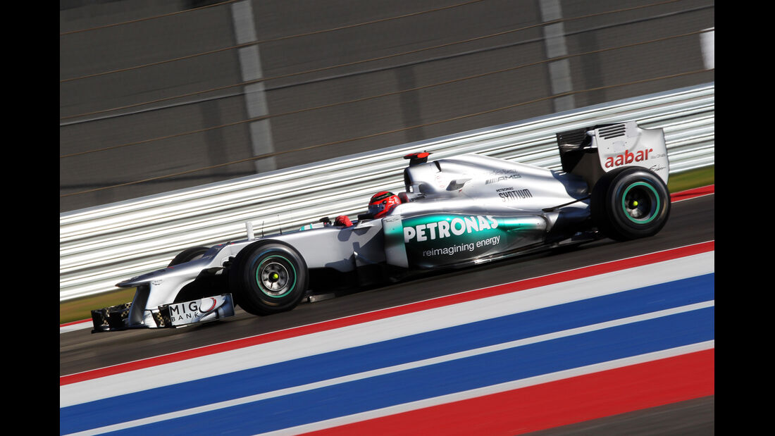 Michael Schumacher - Mercedes - Formel 1 - GP USA - Austin - 16. November 2012
