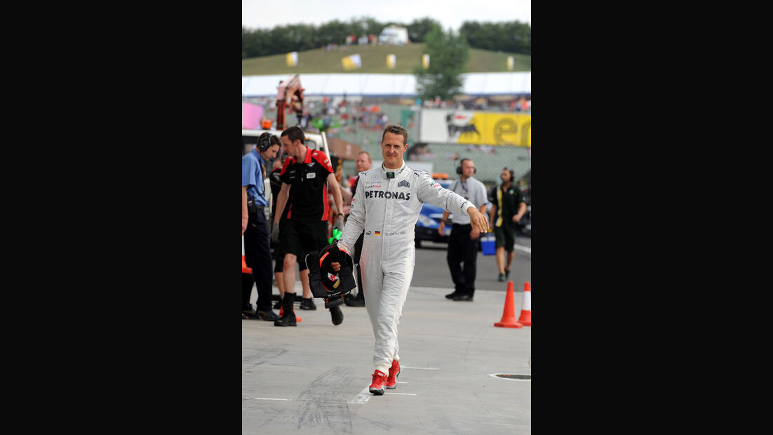 Michael Schumacher - Mercedes - Formel 1 - GP Ungarn - Budapest - 27. Juli 2012