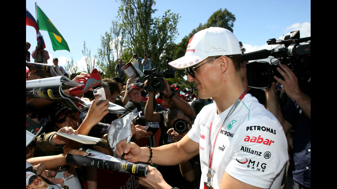 Michael Schumacher - Mercedes - GP Australien - Melbourne - 17. März 2012
