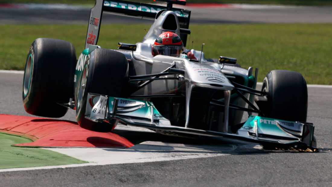 Michael Schumacher Mercedes GP Italien 2011