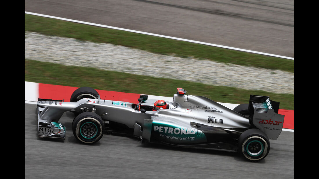 Michael Schumacher - Mercedes - GP Malaysia - 24. März 2012