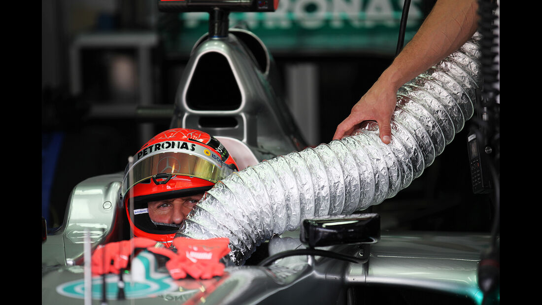 Michael Schumacher - Mercedes - GP Malaysia - Training - 23. März 2012